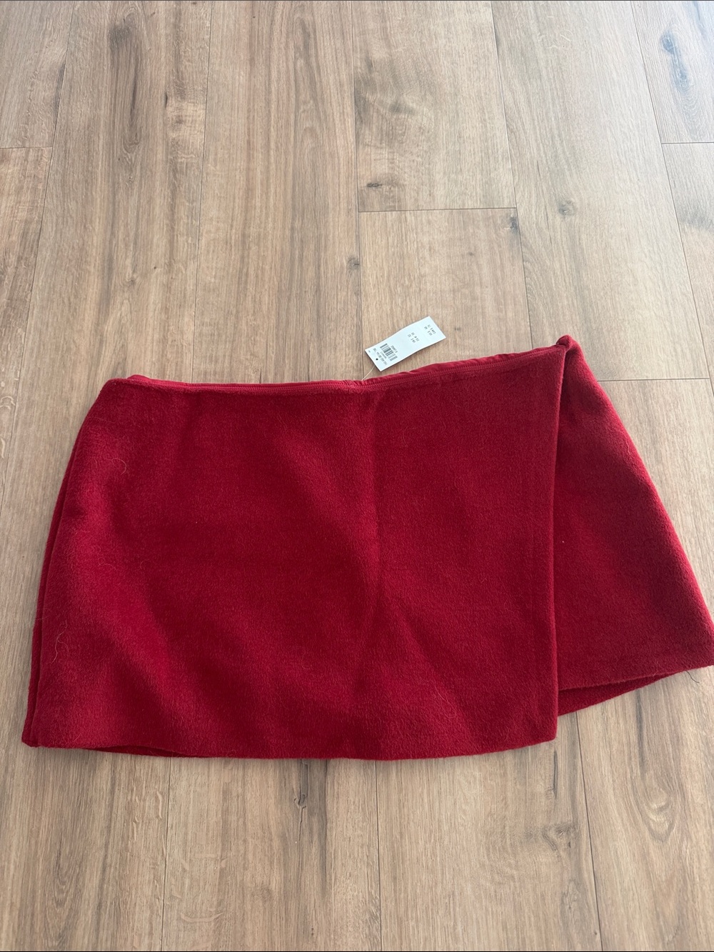 Abercrombie & Fitch Red Mini Skort